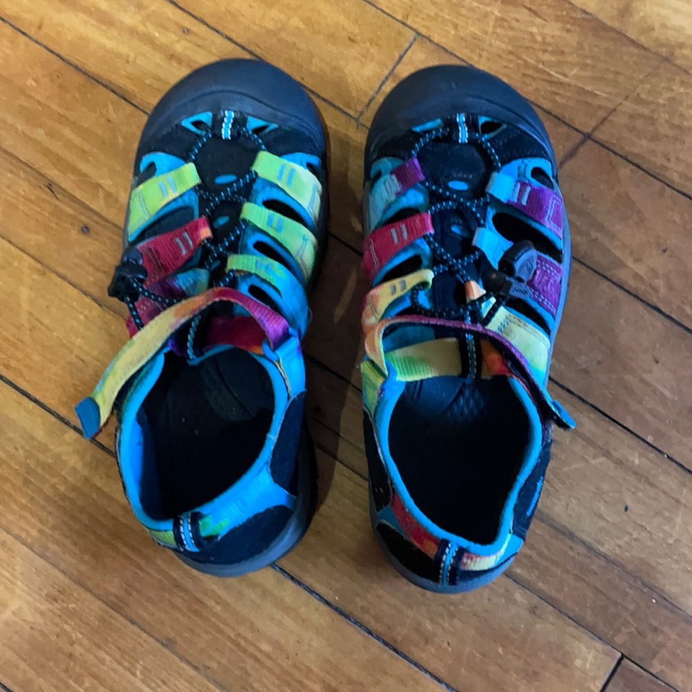 Rainbow Keen Sandals